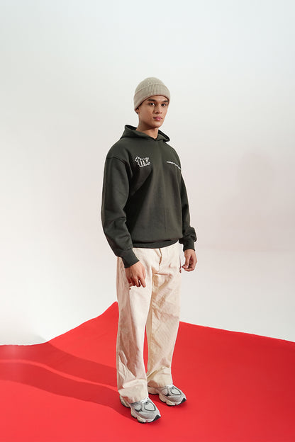 SHADOW LINE OVERSIZED HOODIE