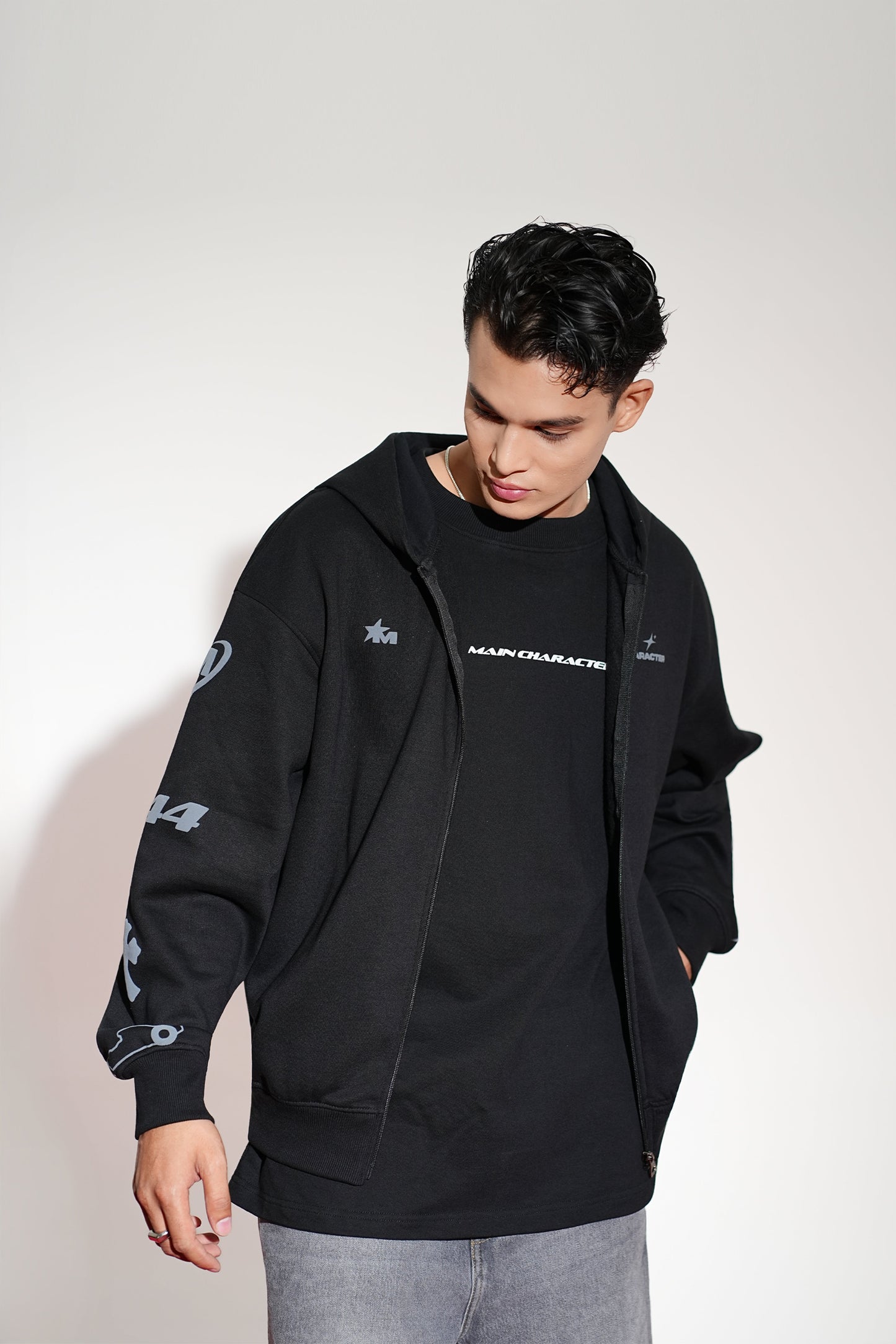 IMPERIAL OVERSIZED ZIPPER HOODIE