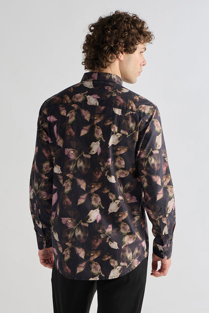 Urban Leaf Printed Shirt