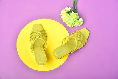 Sangria Heels - Green