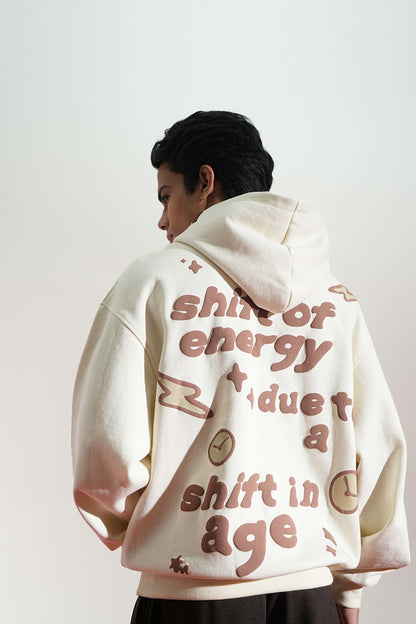 SHIFT OF ENERGY OVERSIZED HOODIE