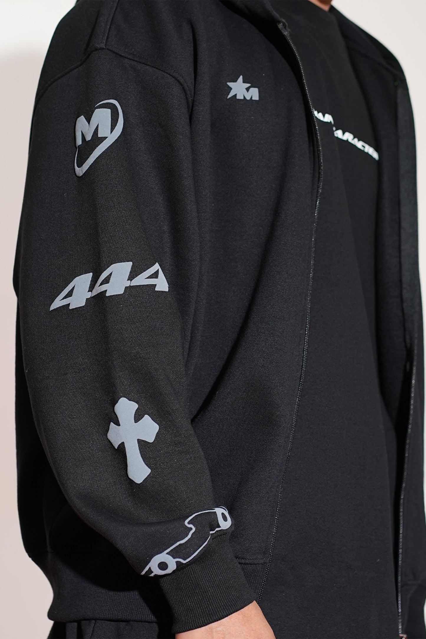 IMPERIAL OVERSIZED ZIPPER HOODIE