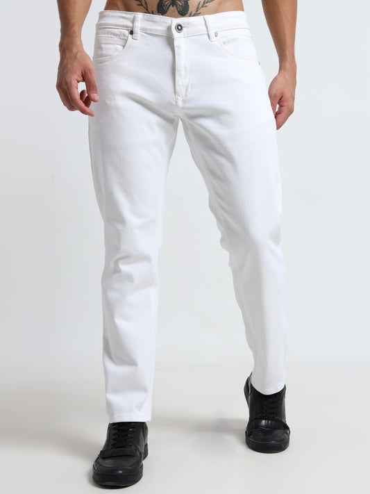 Bright white jeans