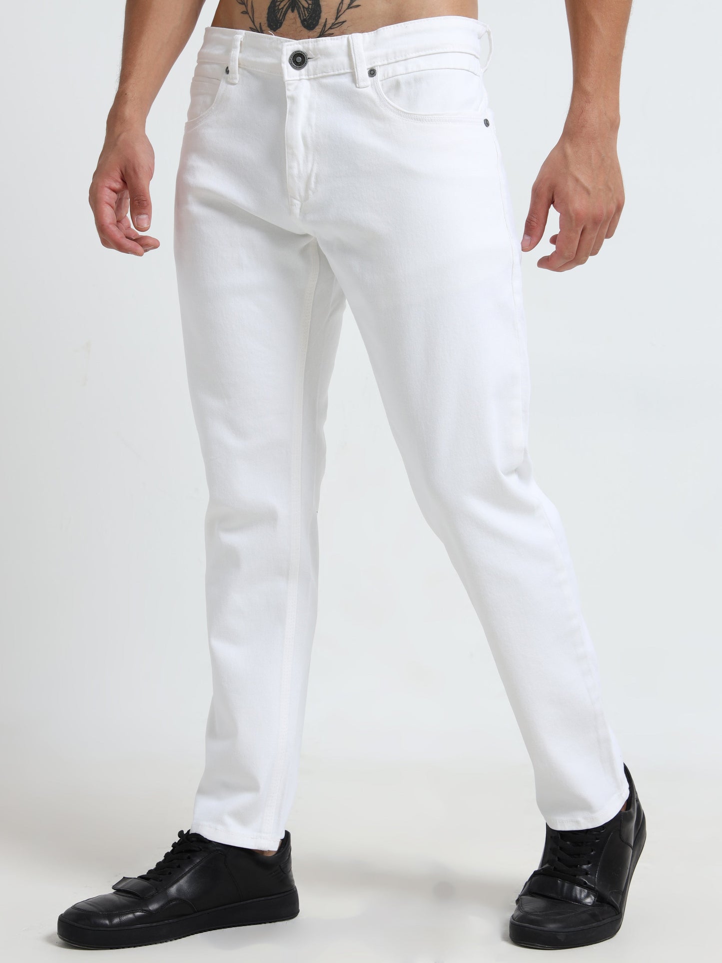 Bright white jeans