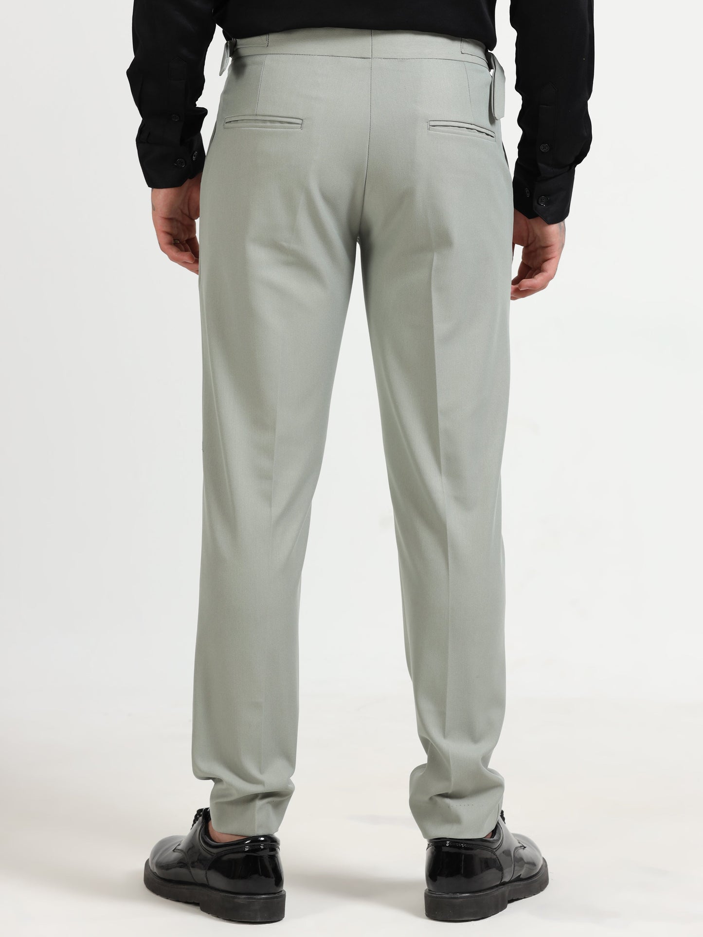 Sage Green Double Pleated - Gurkha Pants