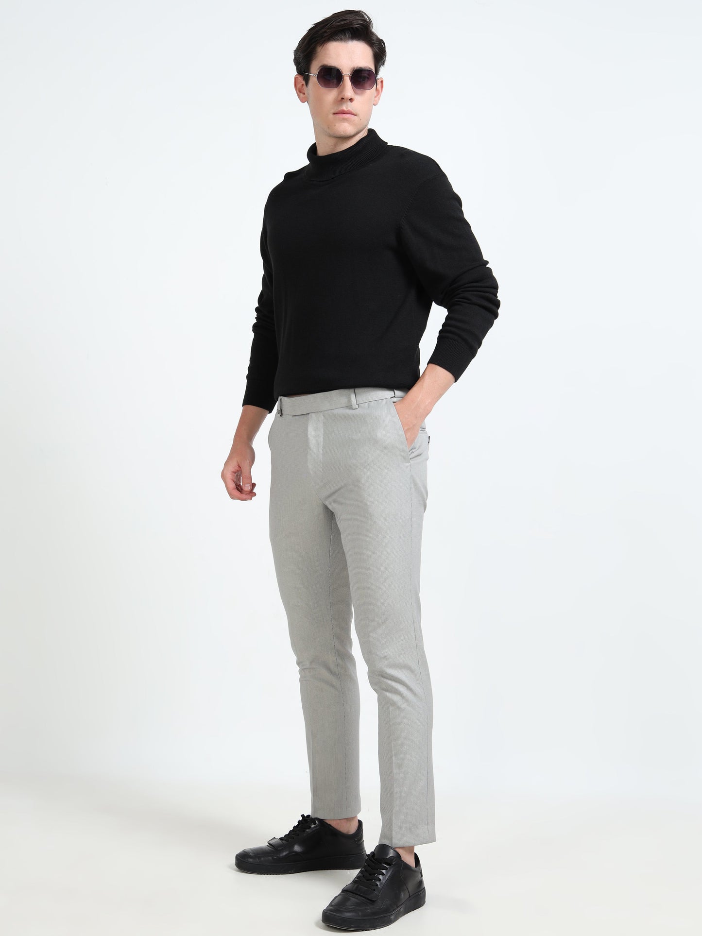 Slim Fit Stretch Trousers