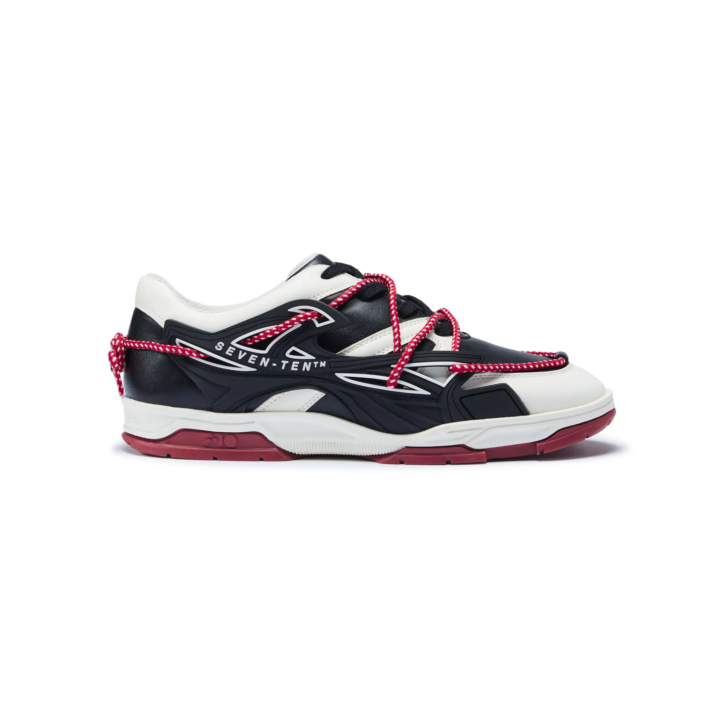 738 Deep Red Magma Low-Top Sneakers