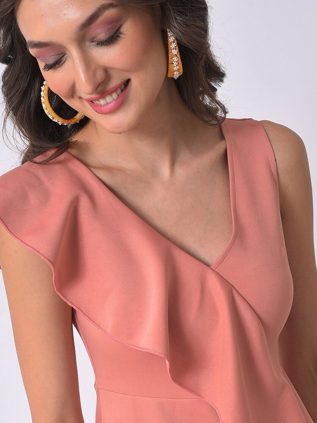 Sleeveless A-Line Mini Dress