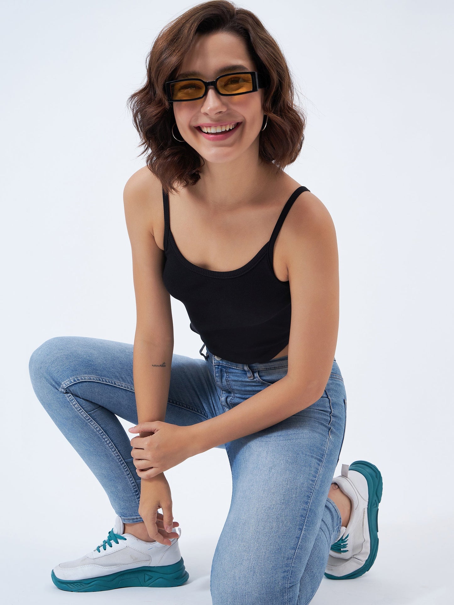 Ribbed High Cut Bodysuit