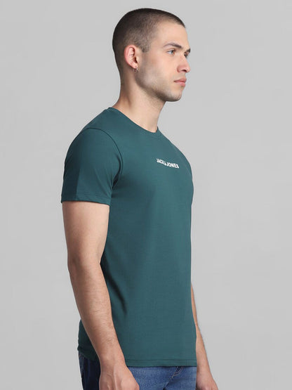 Men Printed Slim Fit T-shirt