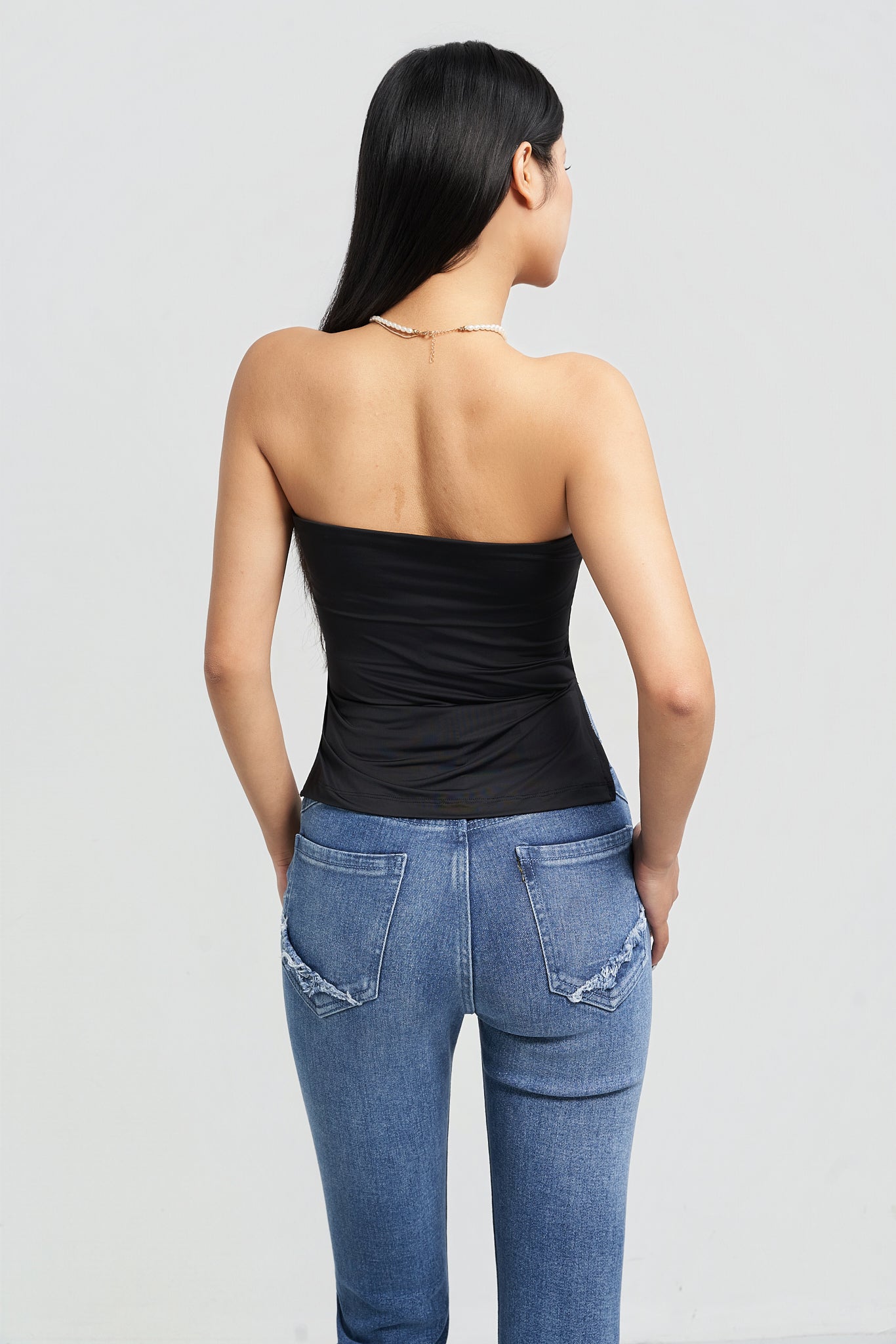 Basic Strapless Tube Top