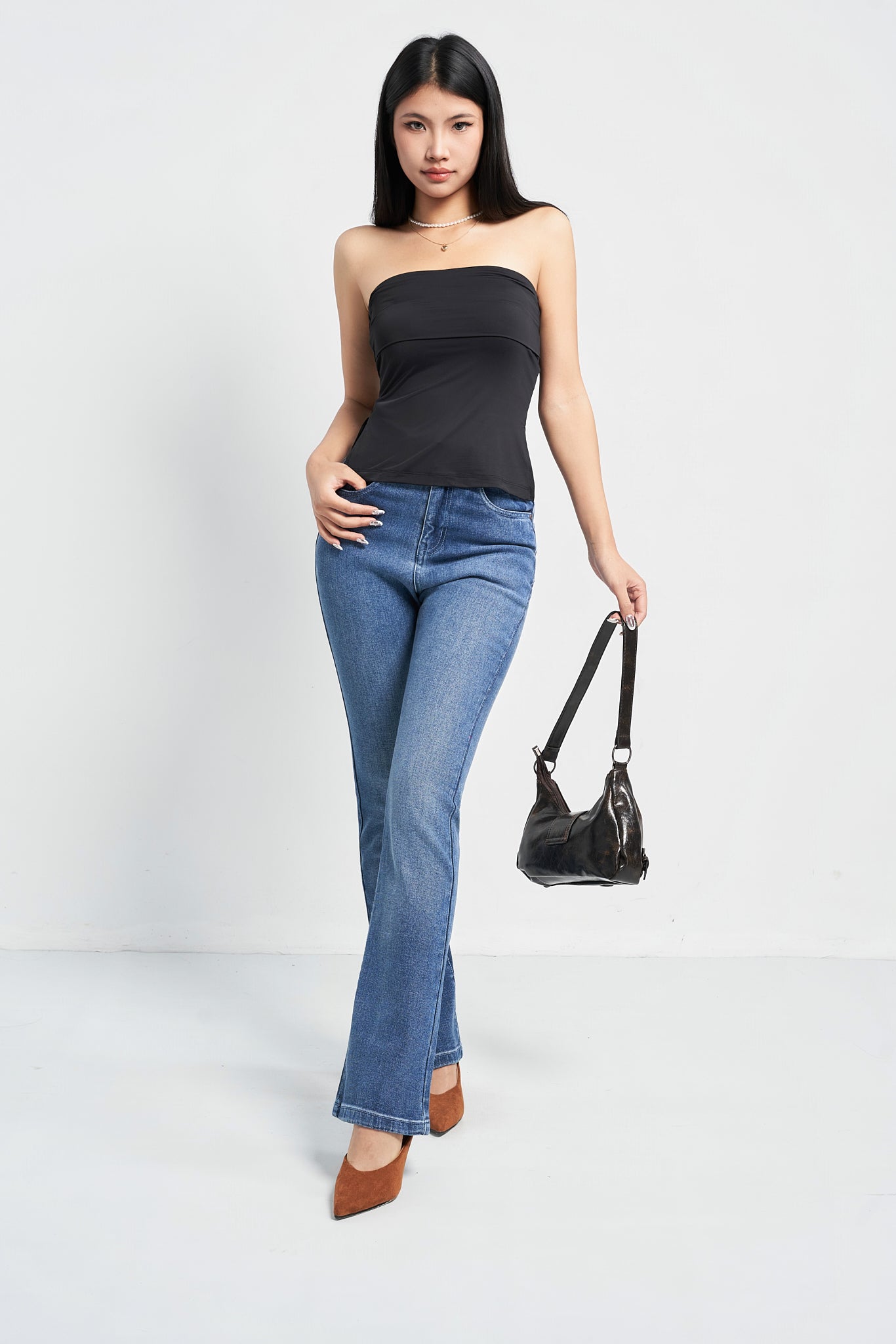 West Side Blue Bootcut Jeans