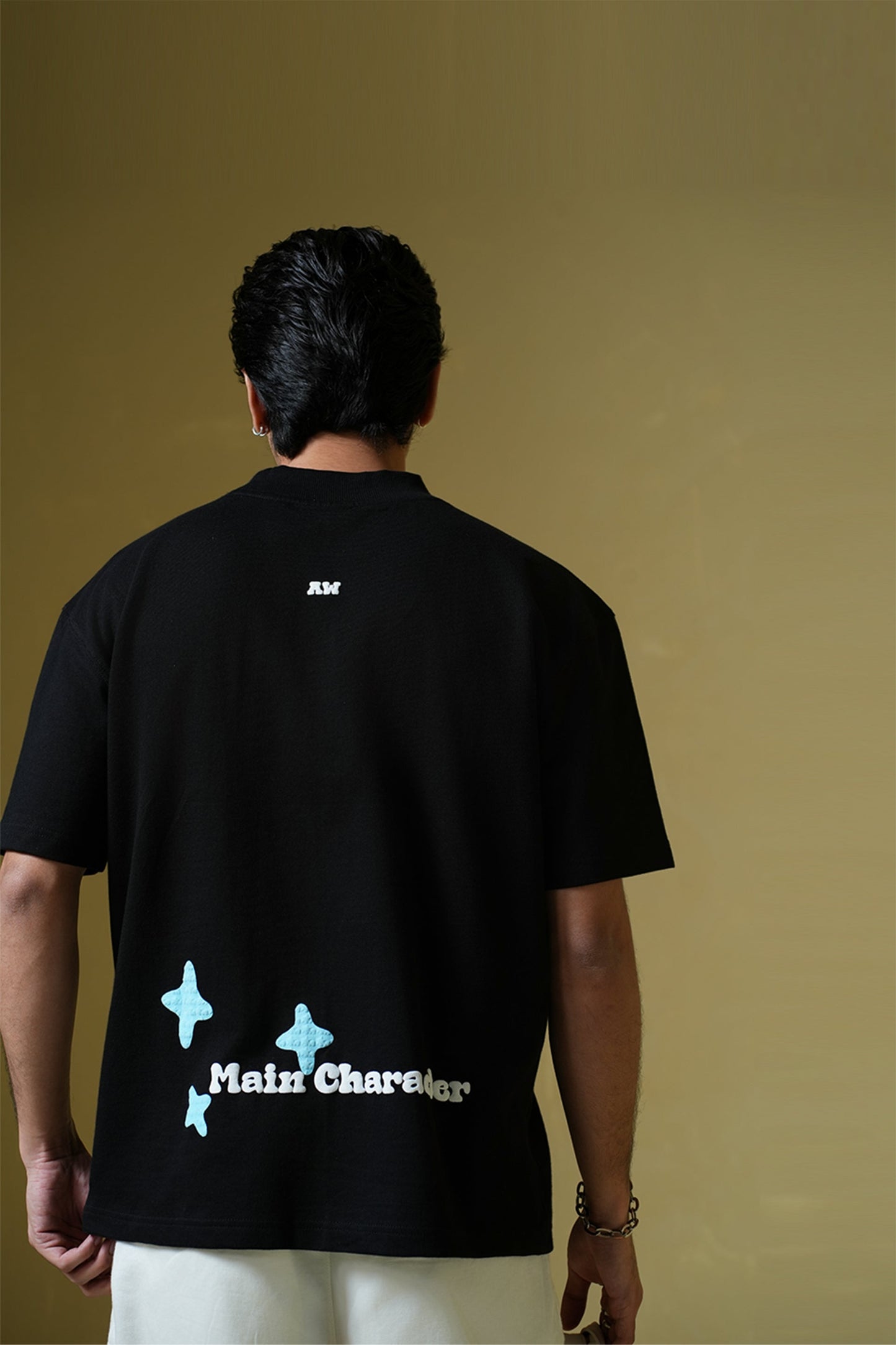 Sao Paulo Black Oversized T-Shirt