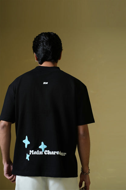 Sao Paulo Black Oversized T-Shirt