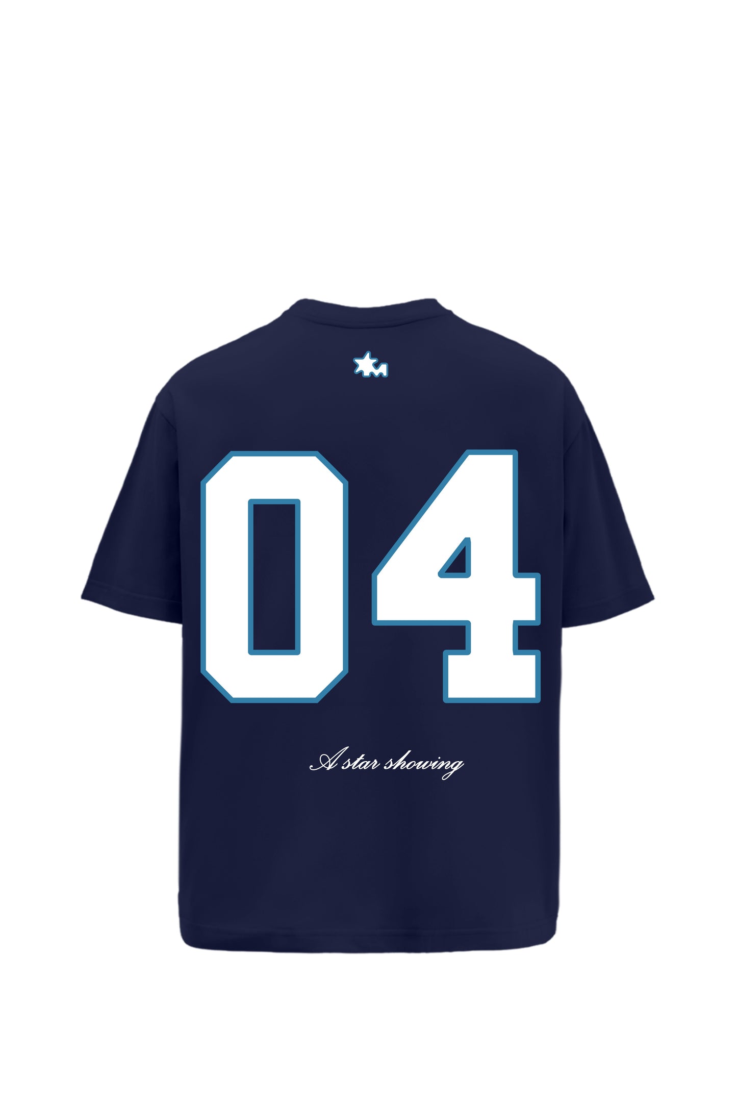 Zeus Navy blue oversized t-shirt