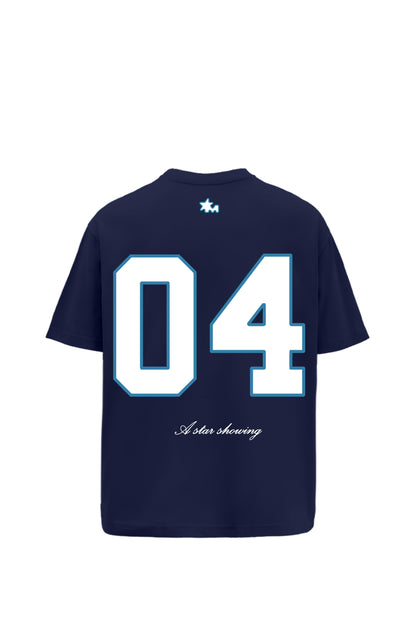 Zeus Navy blue oversized t-shirt