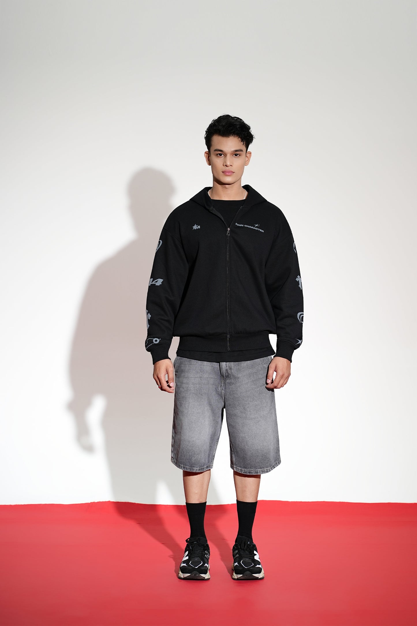 IMPERIAL OVERSIZED ZIPPER HOODIE