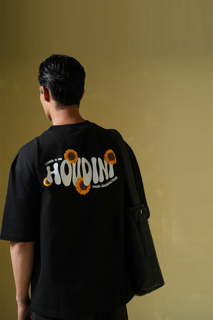 Houdini Black Oversized T-Shirt
