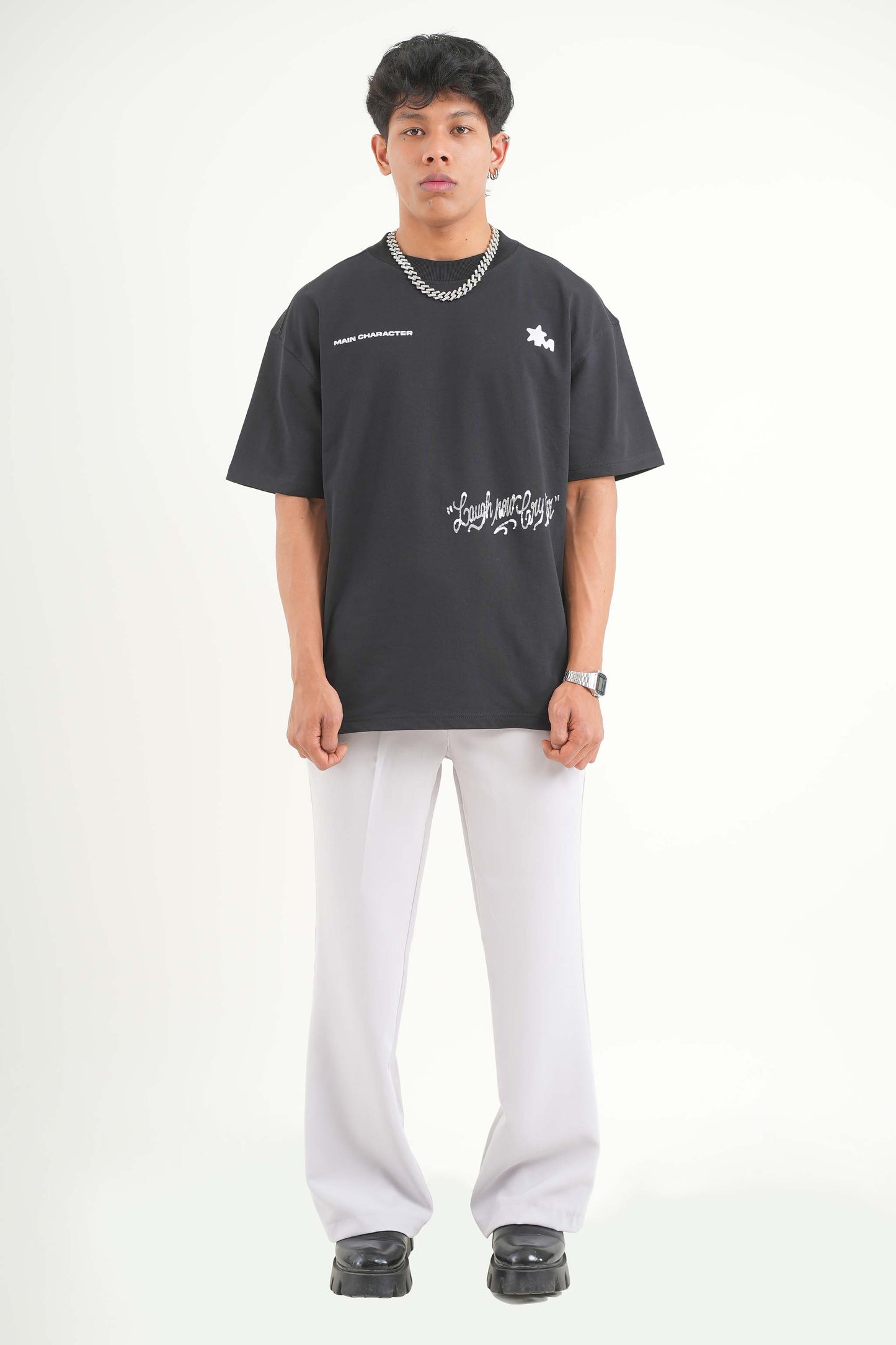 Cloud Grey Korean Pant