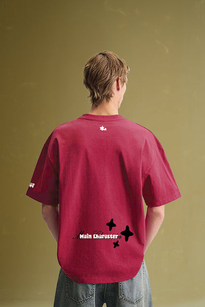 La Casa Hot Pink Oversized T-Shirt