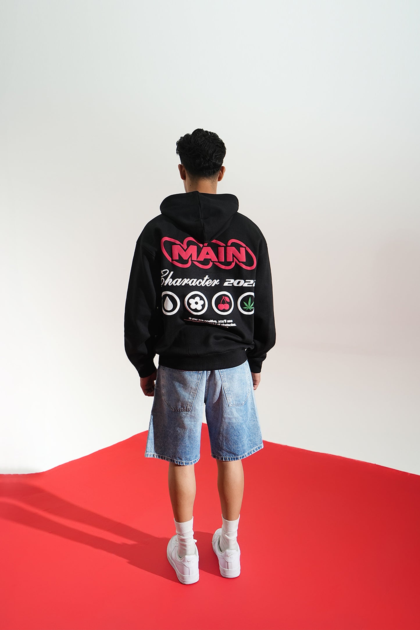 DIGITAL BLACKOUT OVERSIZED HOODIE