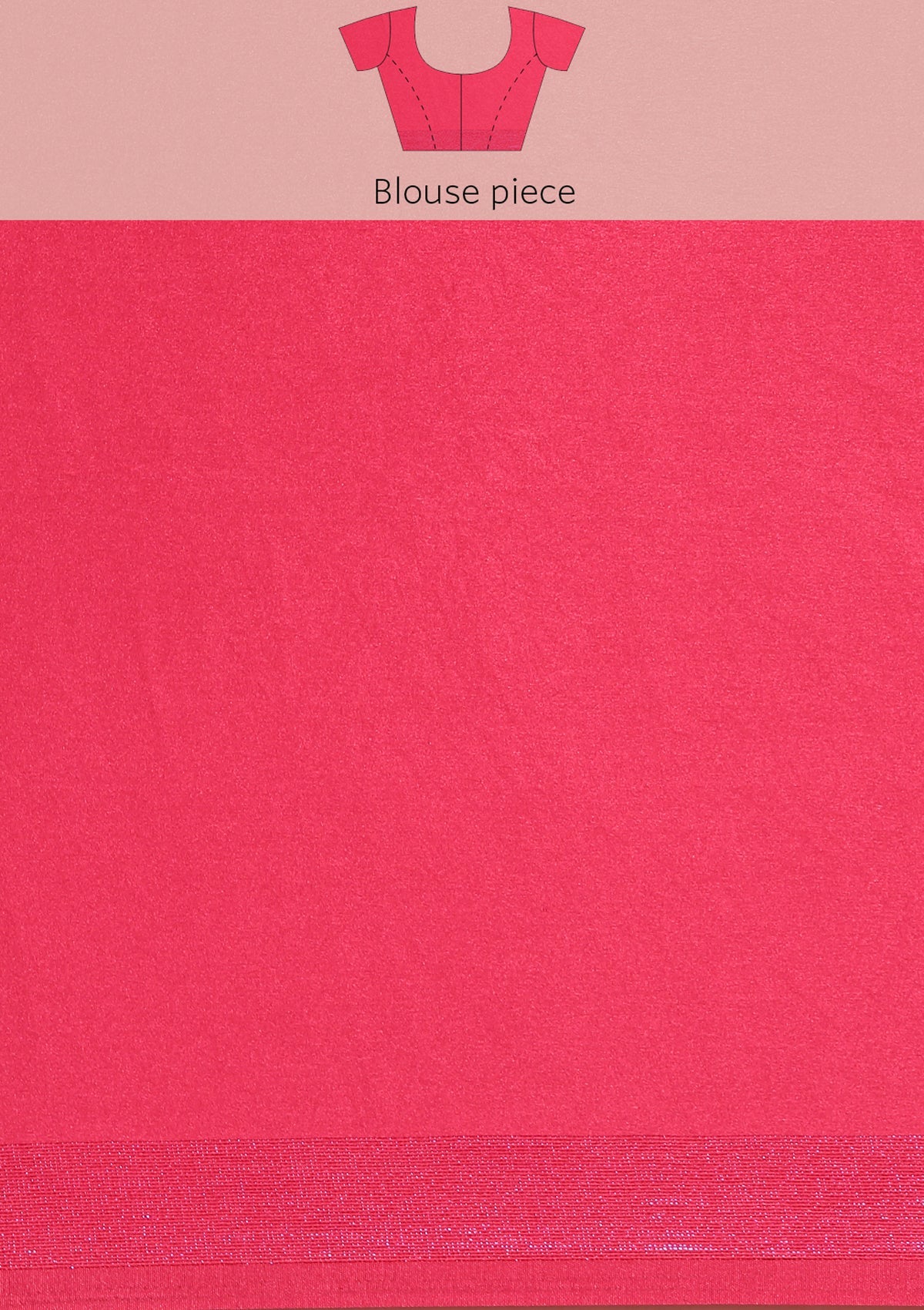 Multicolor Dyed Chiffon Saree