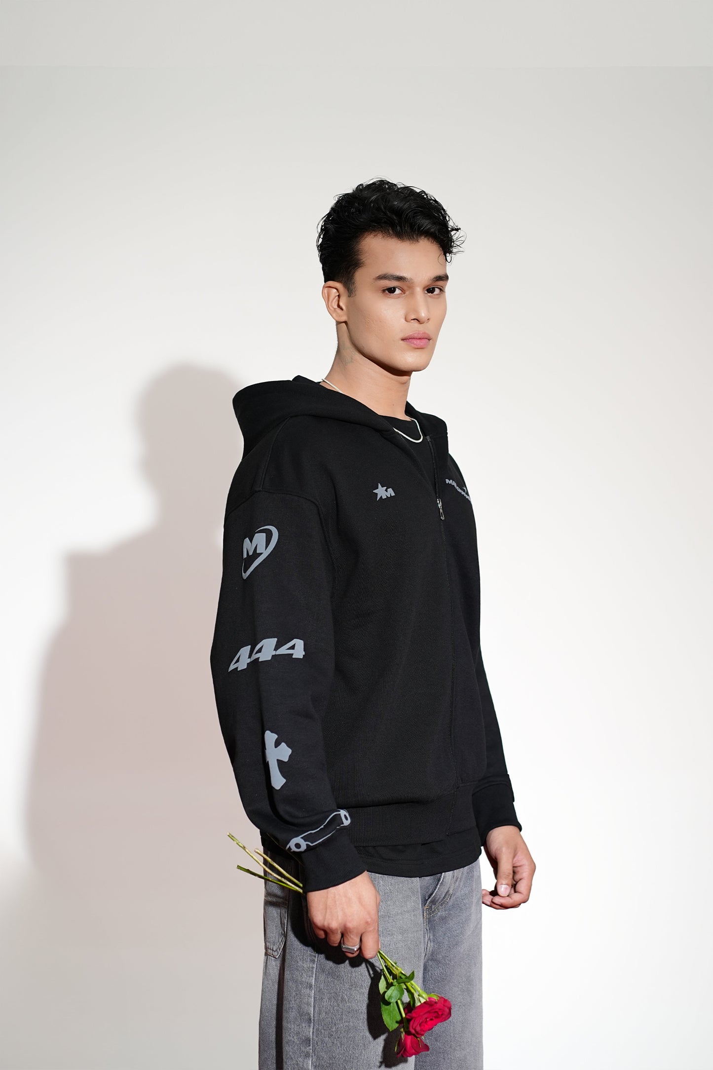 IMPERIAL OVERSIZED ZIPPER HOODIE