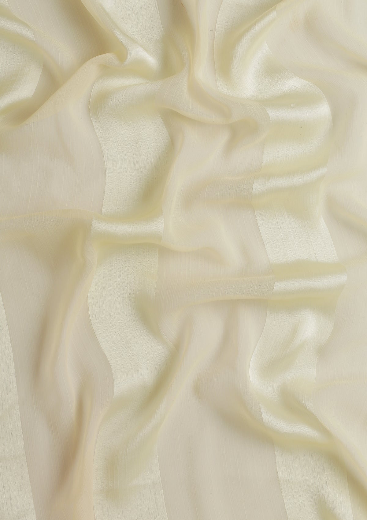 Multicolor Abstract Printed Chiffon Saree