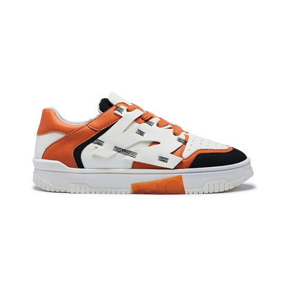 735 Cheeto Chunky Orange Low-Top Sneakers