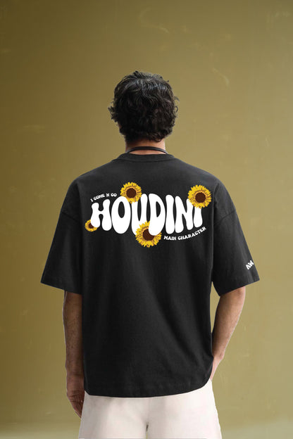 Houdini Black Oversized T-Shirt