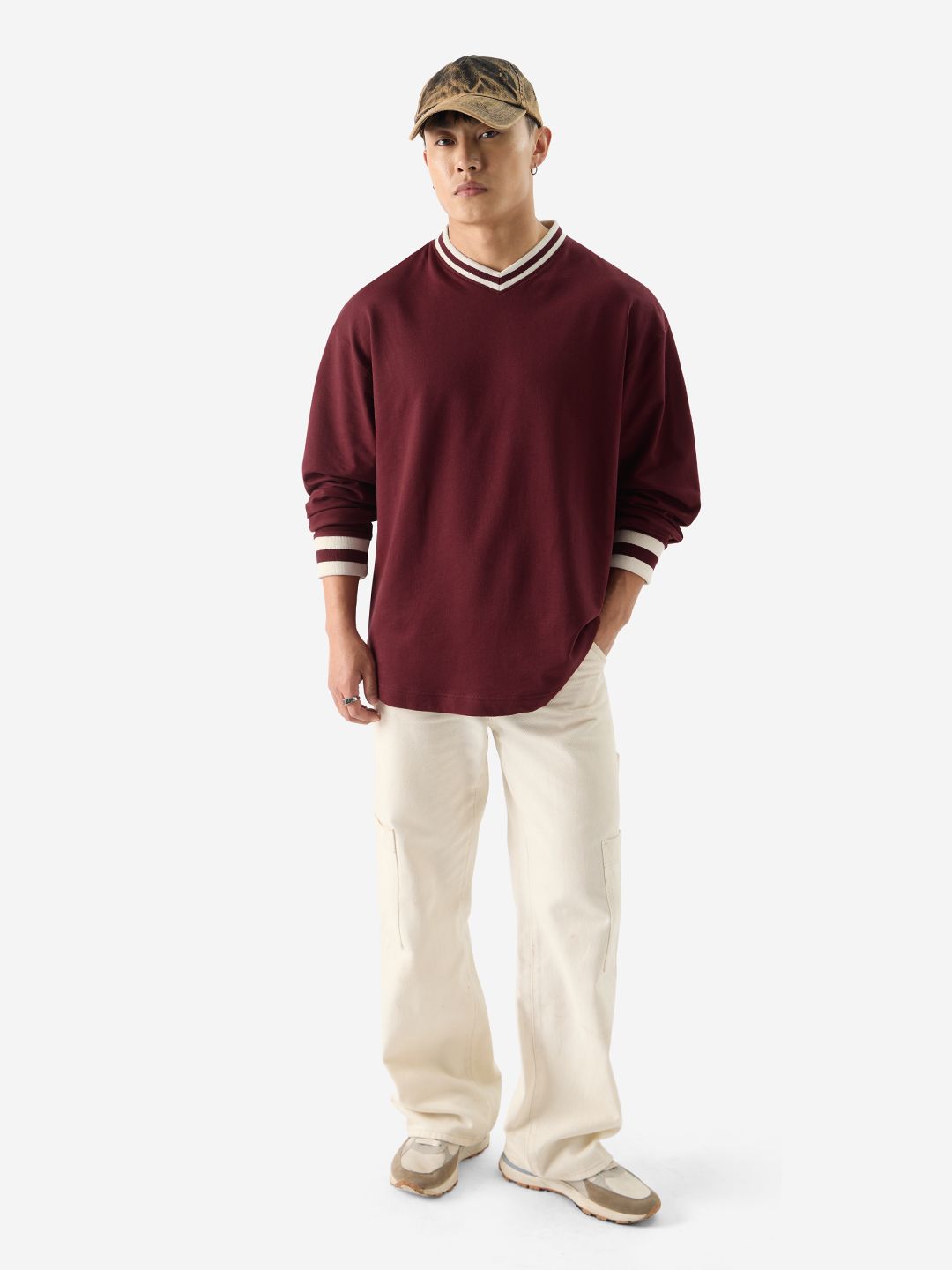 Solids: Burgundy