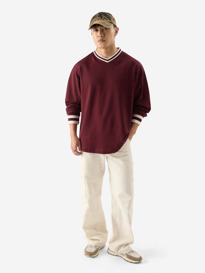Solids: Burgundy