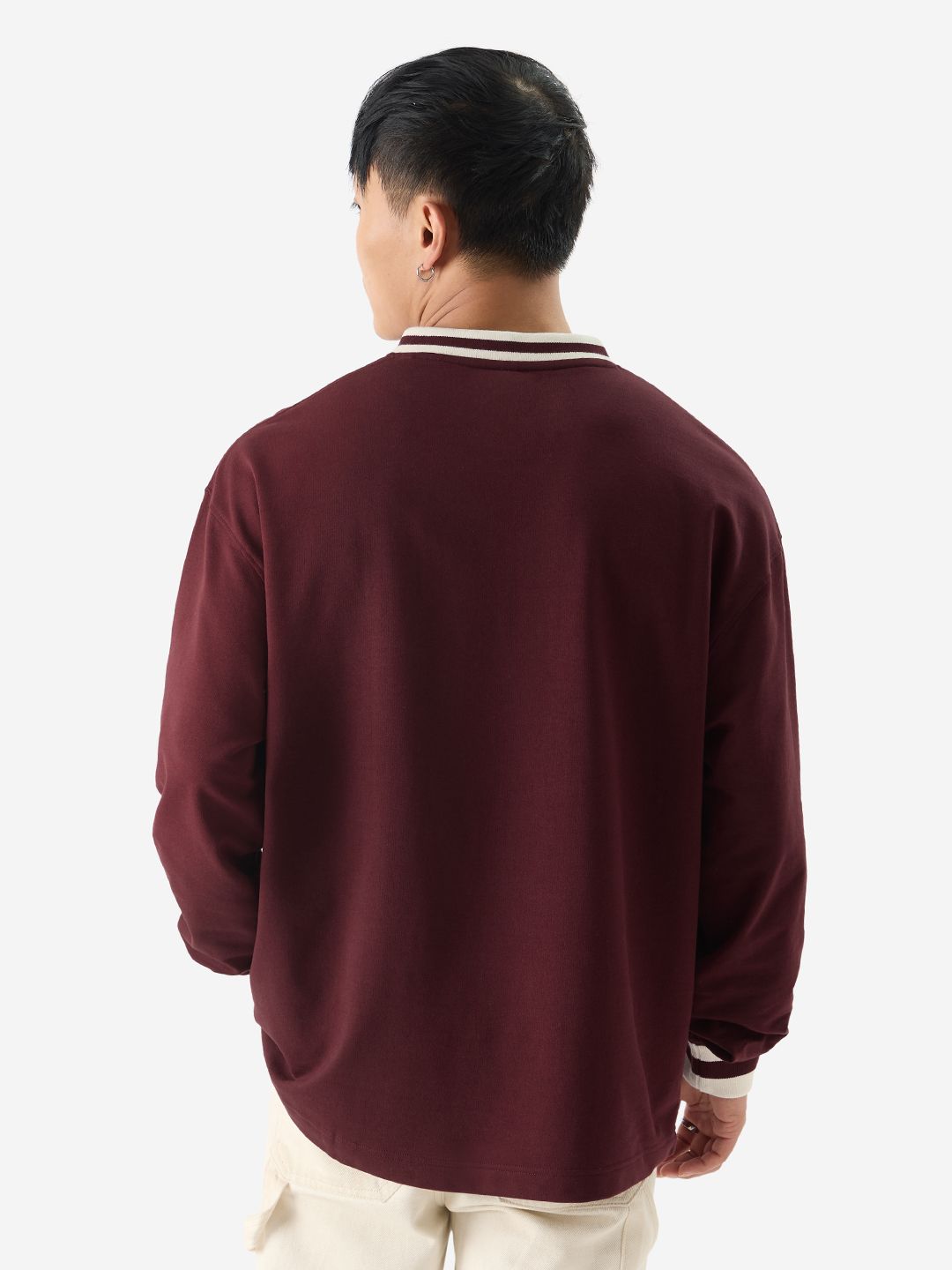 Solids: Burgundy
