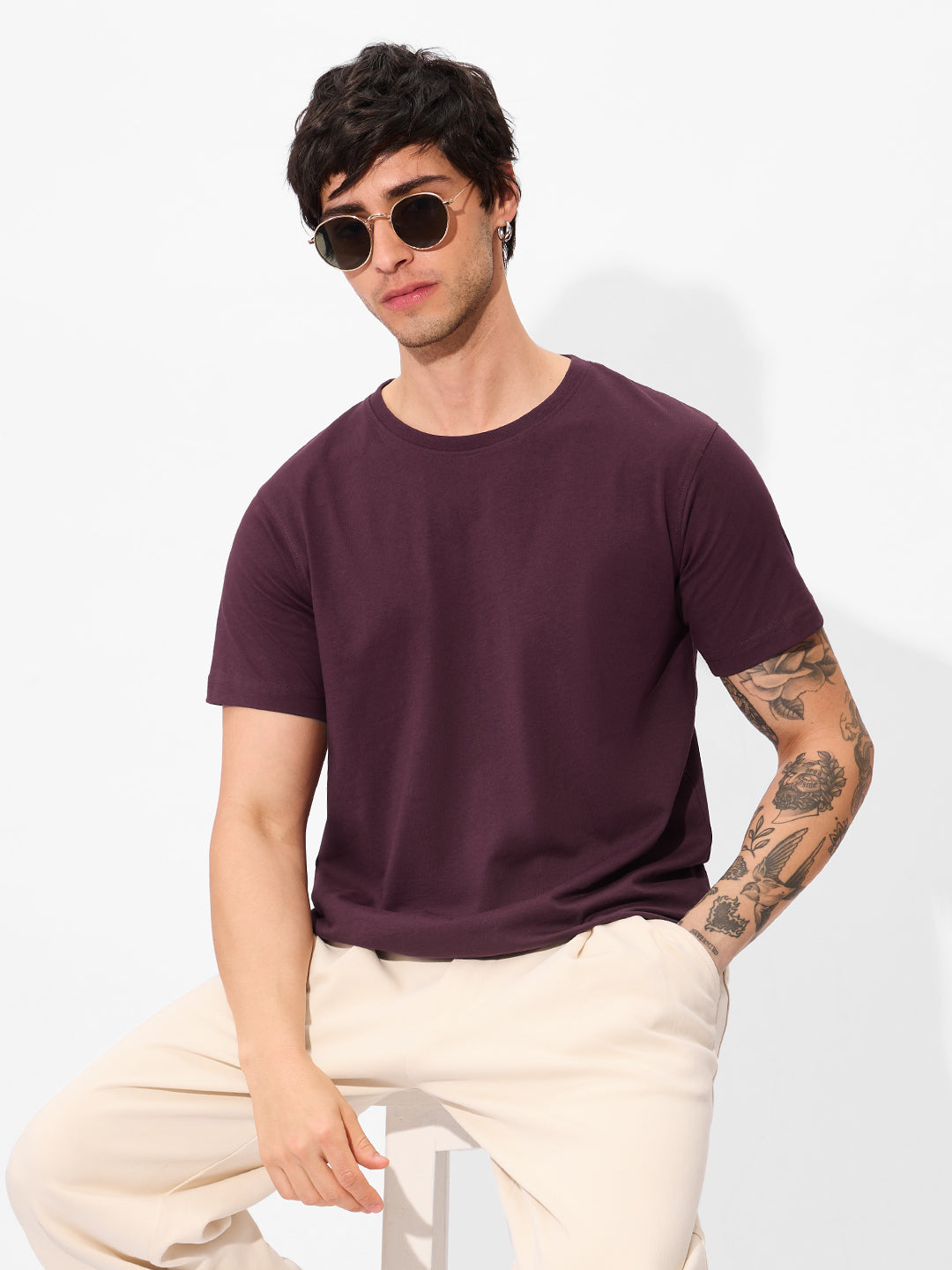 Solids: Plum