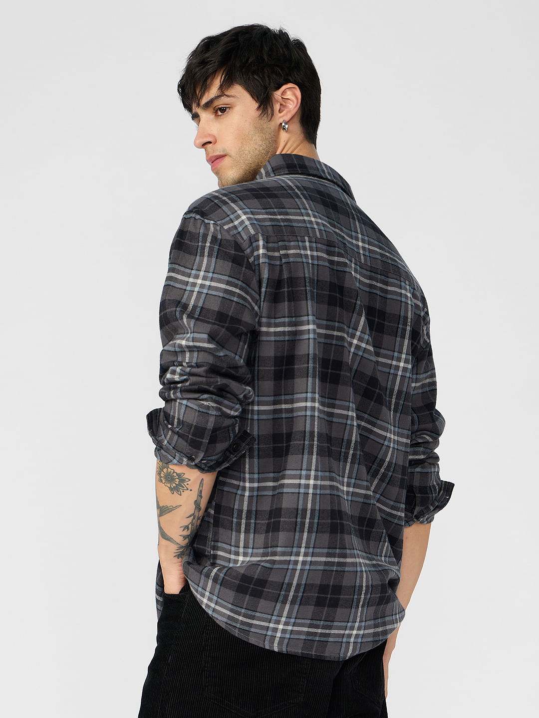 Plaid: Greyscale