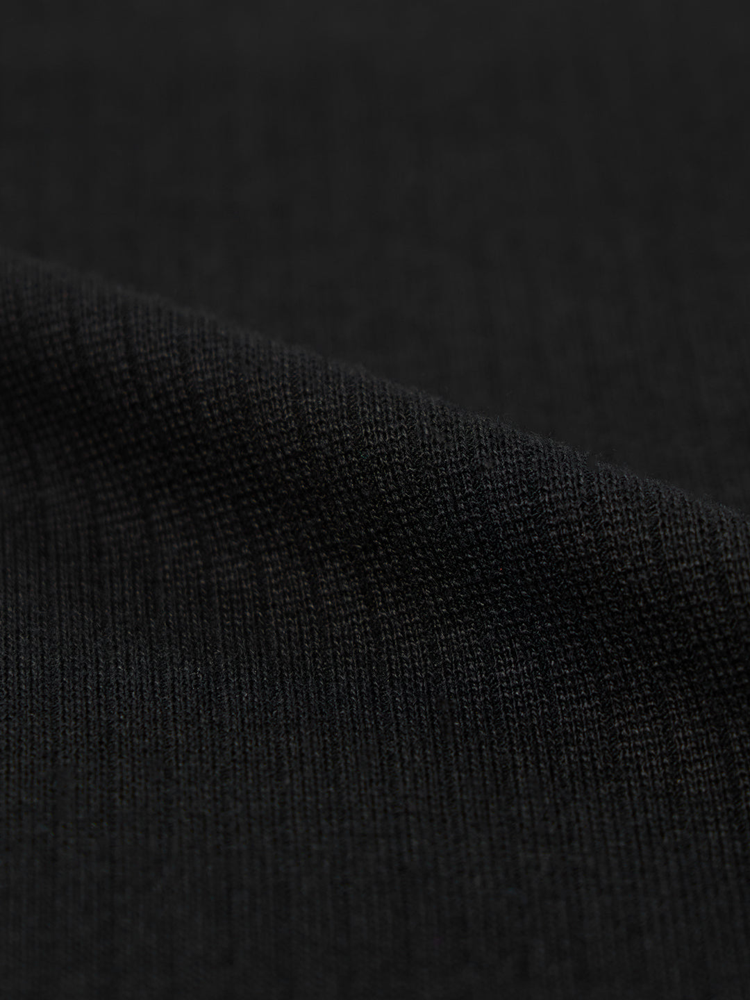 Ribbed Top: Rich Black