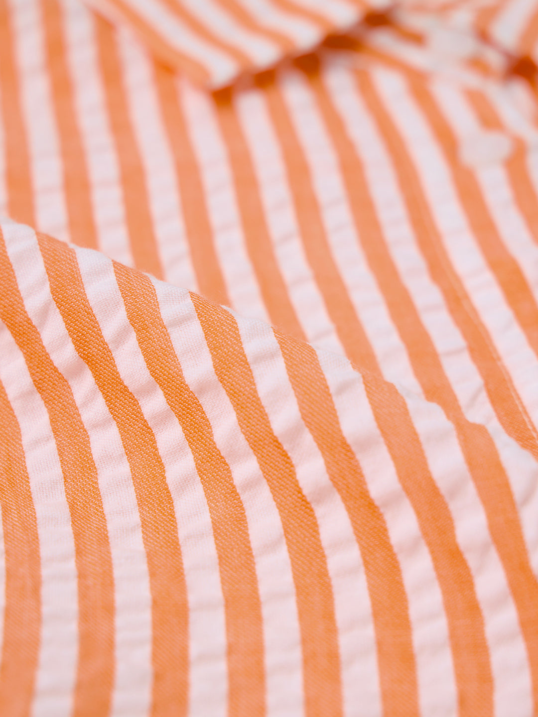 Textured Stripes: Tangerine