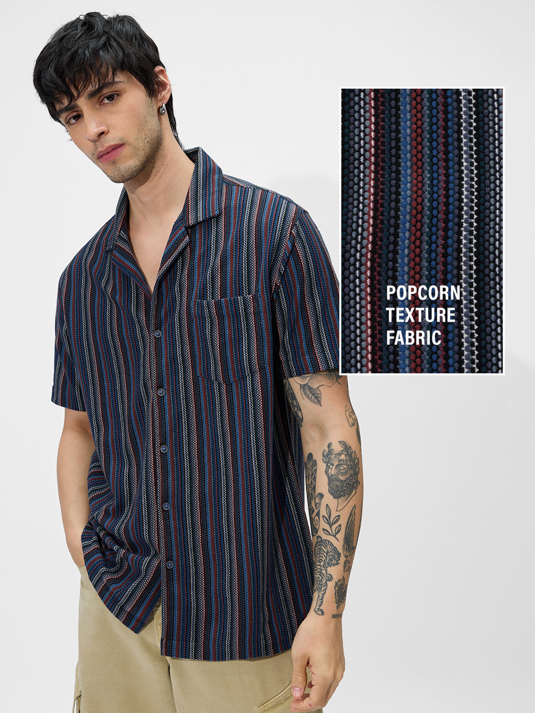 Stripes: Blue, Green, Yellow