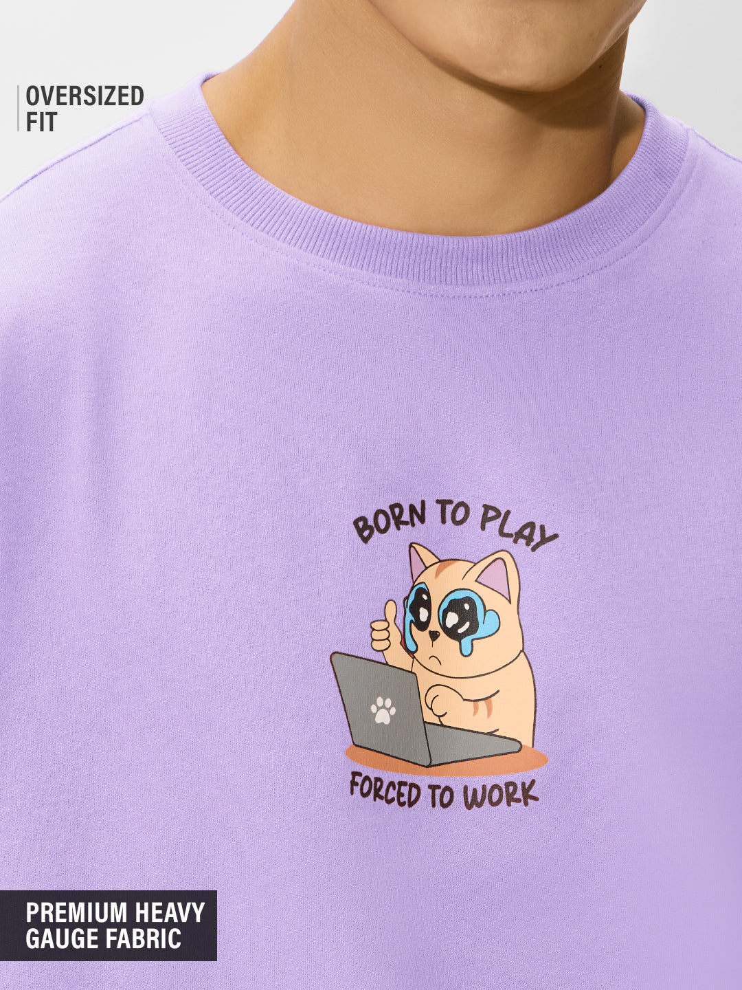 Oversized T-Shirt: Born To Play