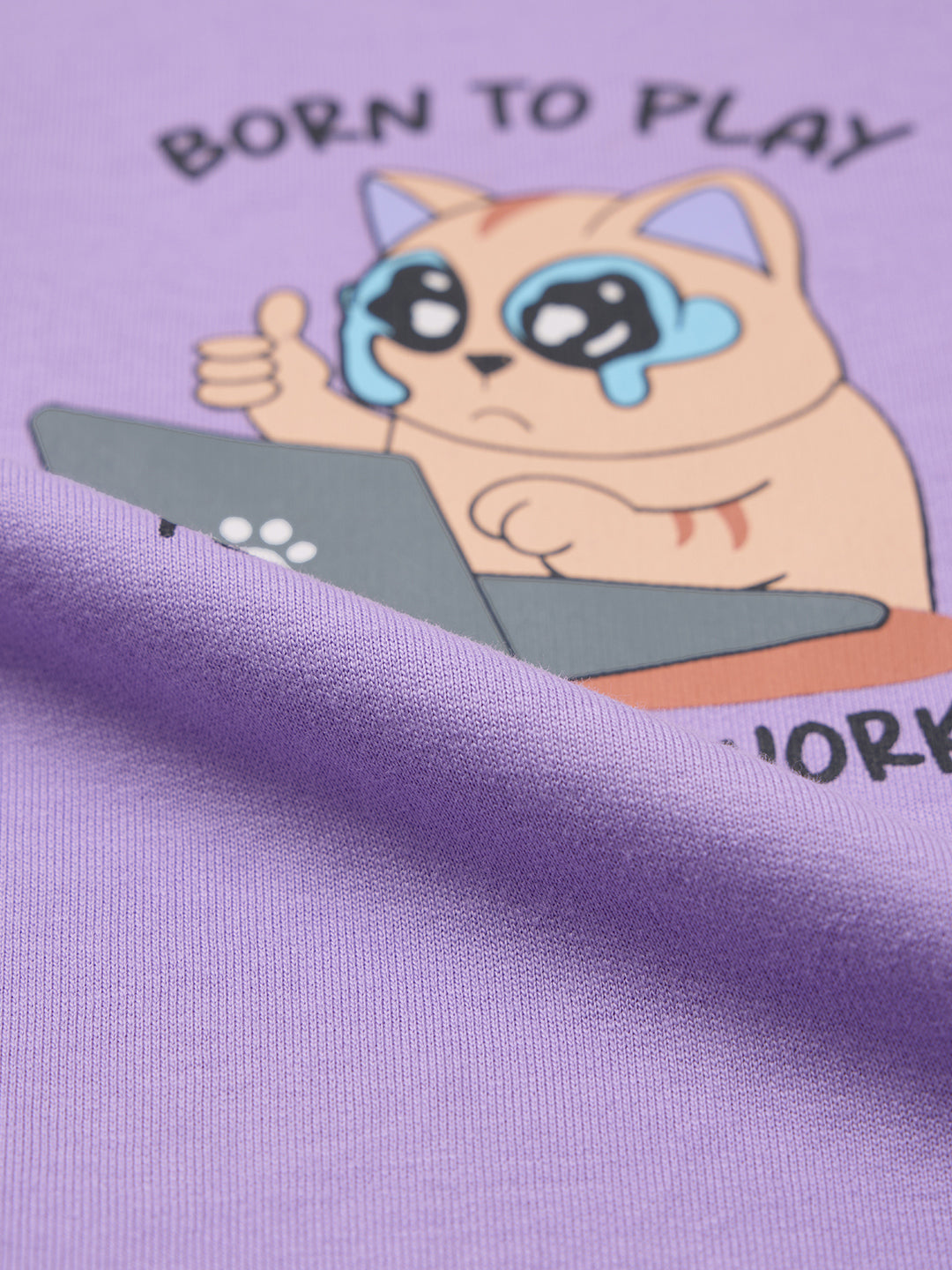 Oversized T-Shirt: Born To Play