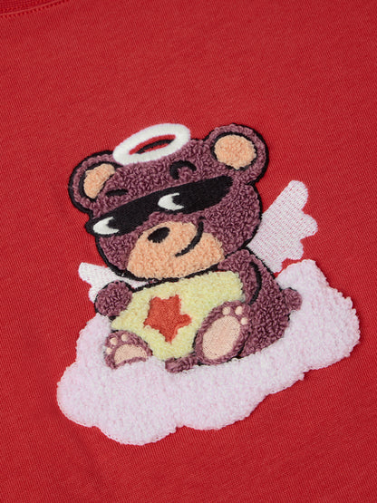 Relaxed T-Shirt: Angel Teddy