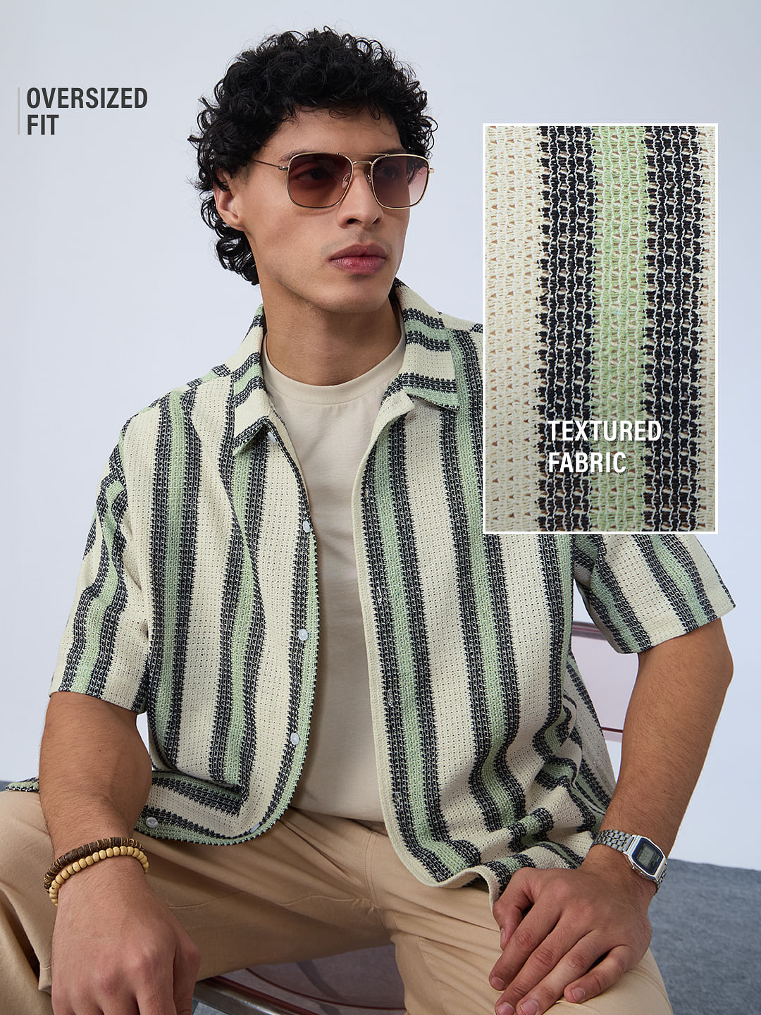 Textured Shirt: Ambrosia