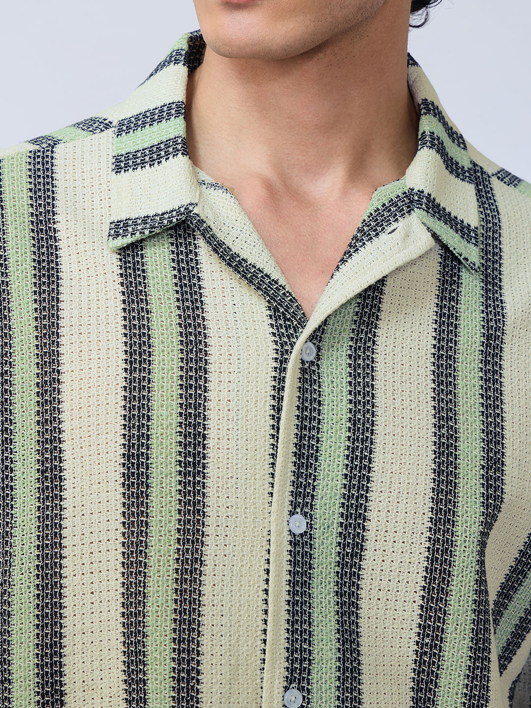 Textured Shirt: Ambrosia