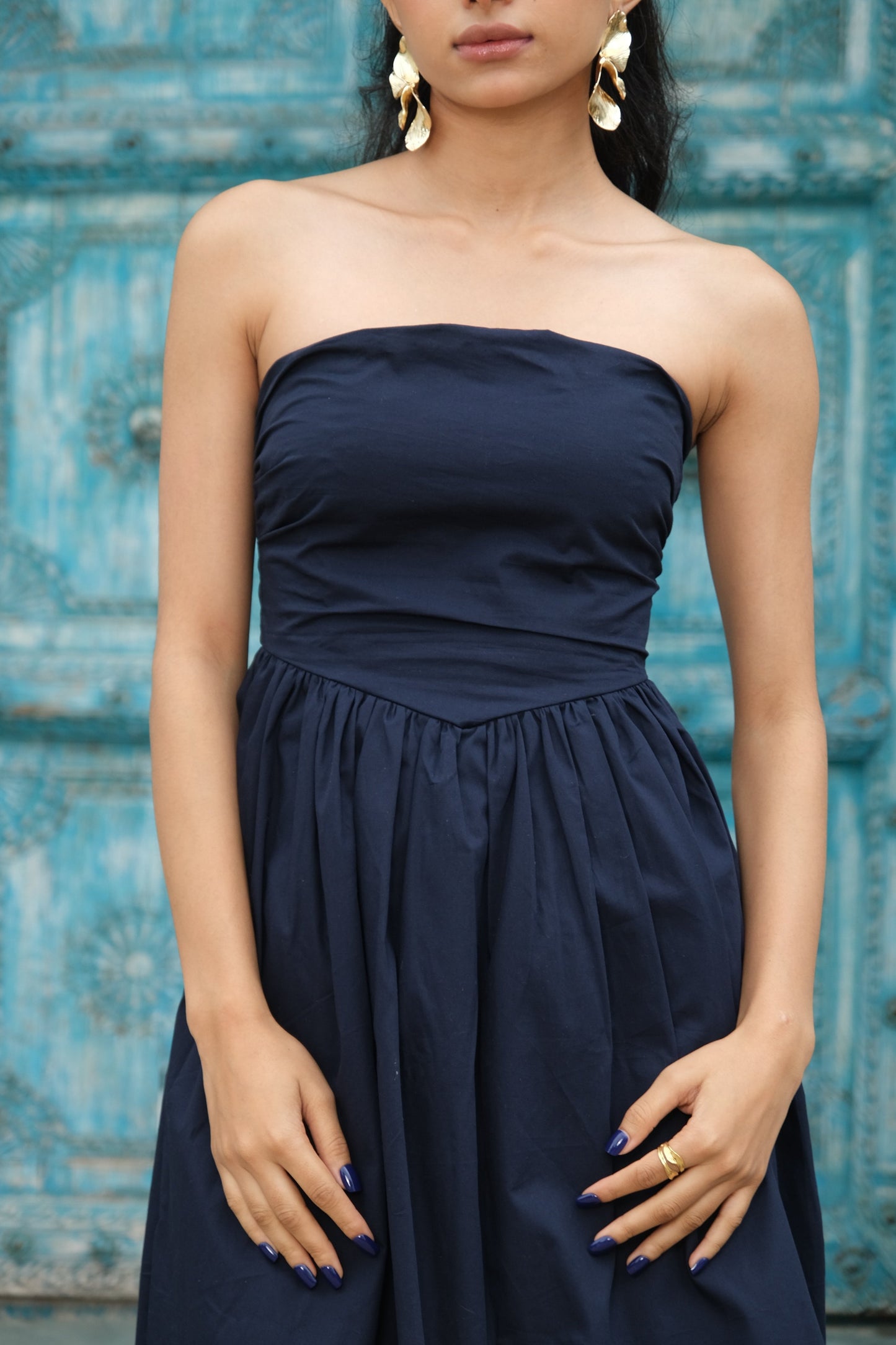 Tube Dress (Navy)