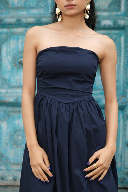 Tube Dress (Navy)