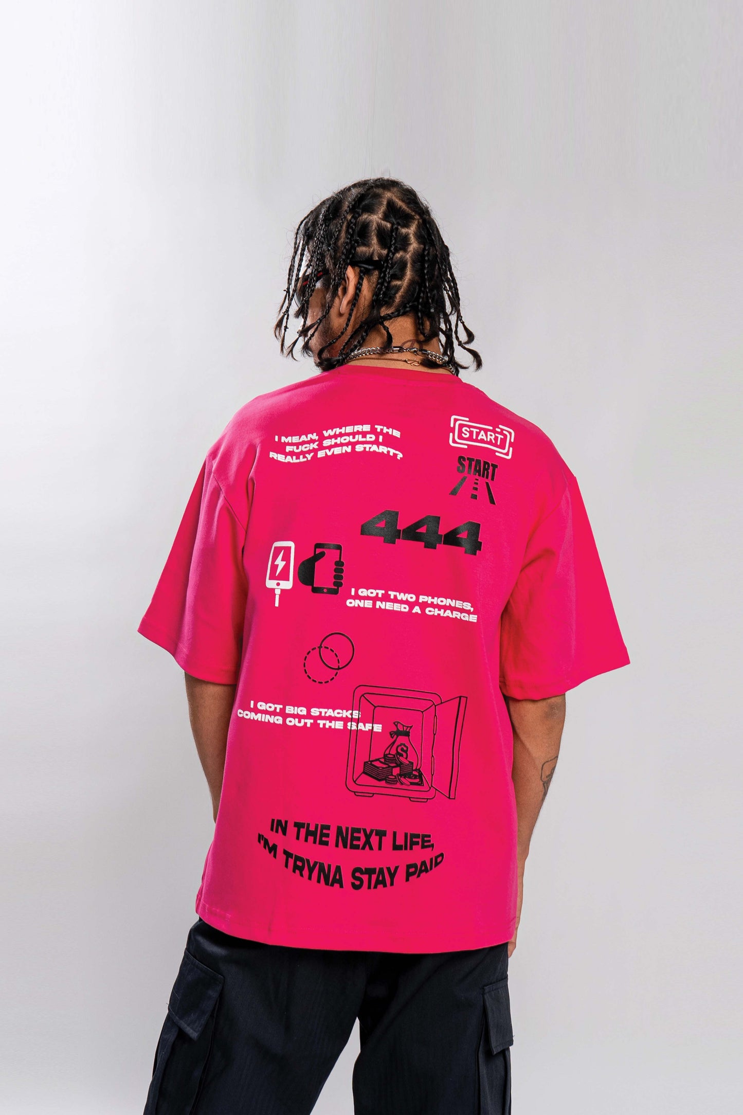 444 Oversized T Shirt