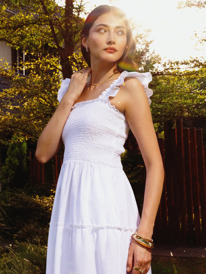 Nolita Cotton Frill Dress