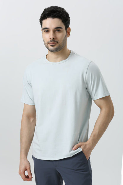 Essential Stretch T-Shirt (Blue & Sky Blue)