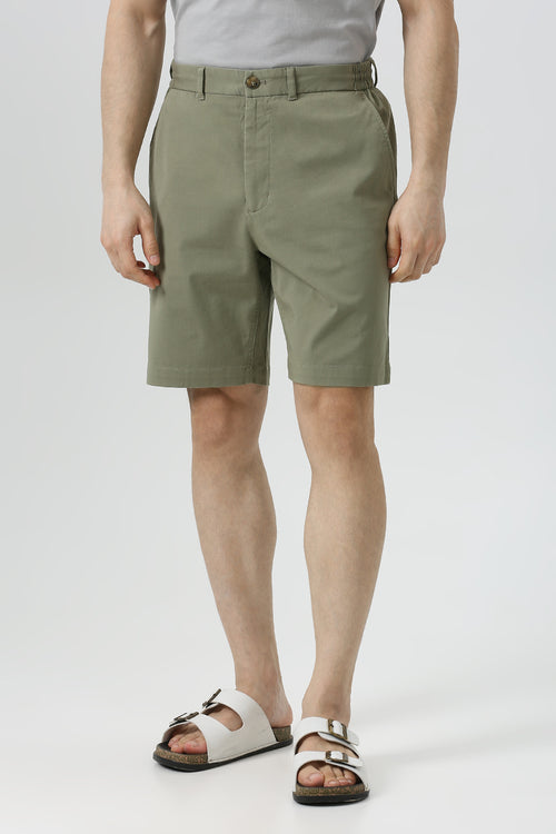 Cotton Fig Green Marina Shorts