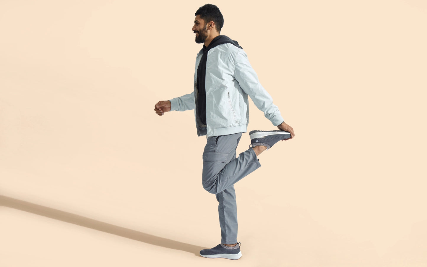 Neeman's Grip Fit Slip Ons for Men | Casual Shoes for Men | Lightweight & Comfortable | Trendy Stylish EVA Sole Shoes | Flexible, Breathable Walking Shoes for Men